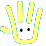 logo - ręka